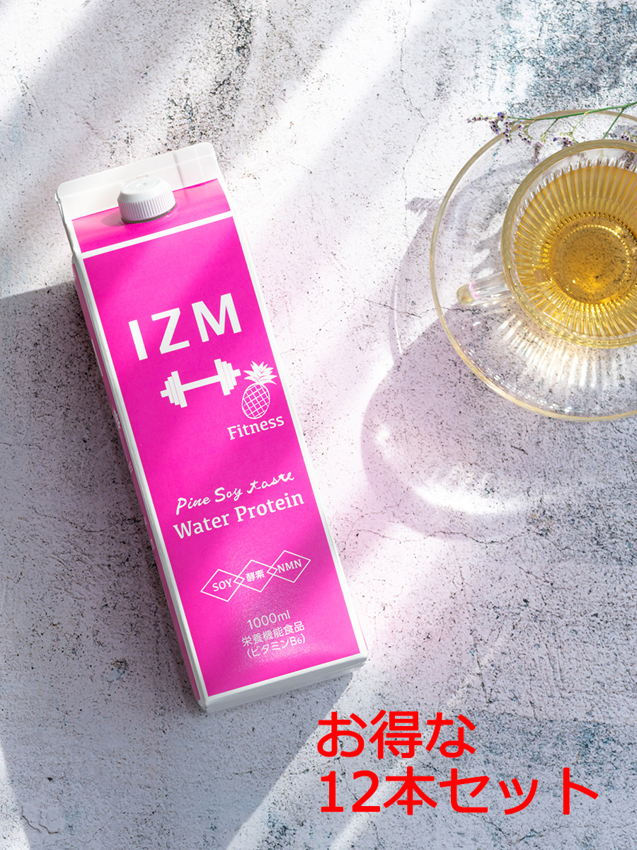 IZM WATER PROTEIN PINE SOY TASTE（12本セット） | アビマルシェ